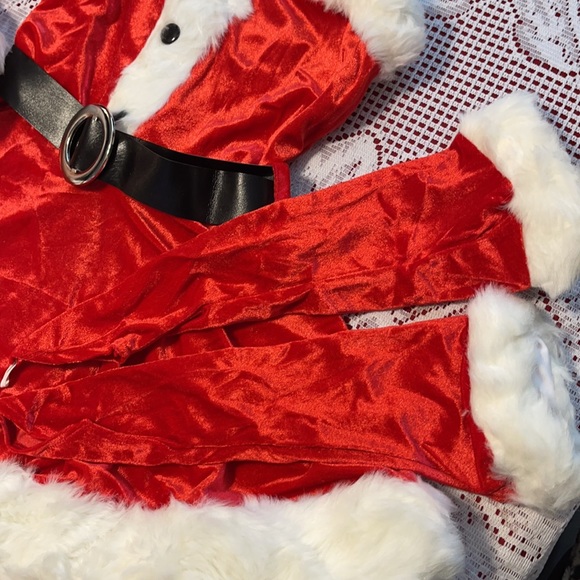 (6) Piece “Santa’s Sweetie” Rare Christmas Costume Dress. In size medium. - Picture 4 of 8
